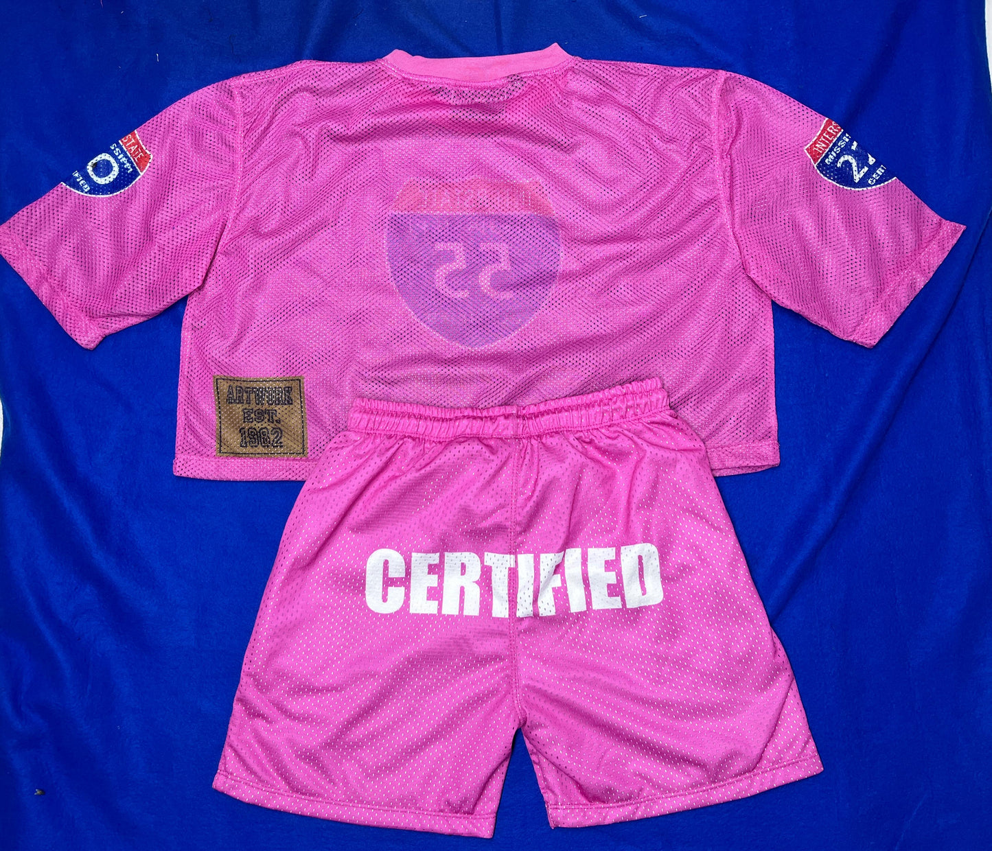 Mississippi Certified Ladies Crop Jersey & Shorts Set