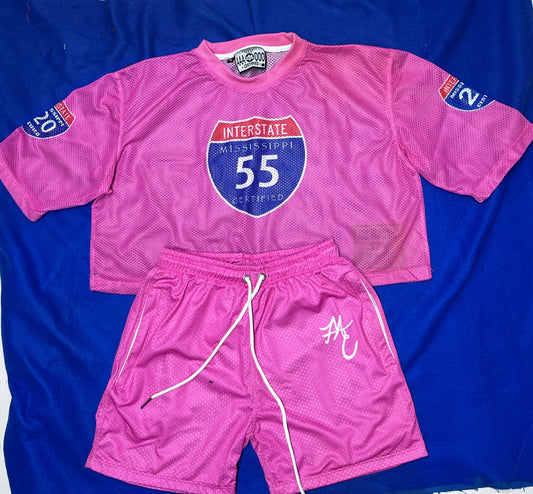 Mississippi Certified Ladies Crop Jersey & Shorts Set
